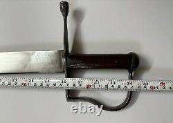 Beautiful Antique Vintage Wood French Style Sword Handcrafted Rare Collectible