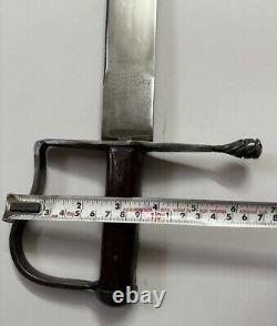 Beautiful Antique Vintage Wood French Style Sword Handcrafted Rare Collectible