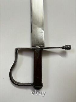 Beautiful Antique Vintage Wood French Style Sword Handcrafted Rare Collectible