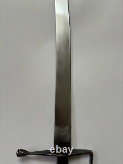 Beautiful Antique Vintage Wood French Style Sword Handcrafted Rare Collectible