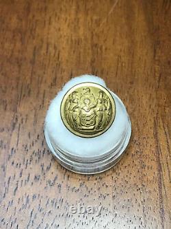 Beautiful Civil War New Jersey State Seal Staff Coat Button