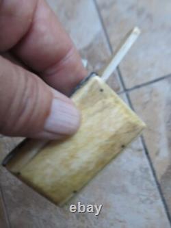 Beautiful, Rare Hand Made Civil War Officer's Match Safe, GIFT