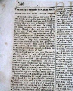 Best SAMUEL MEDARY Pro Confederate Civil War Crisis ARRESTED 1864 Ohio Newspaper