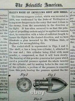 Books Civil War era Scientific American 3 complete vols! V, V, & VII 1861, 1862