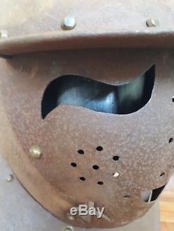 Brilliant 17th C English Civil War Era Savoyard Helmet Armour Victorian Produced