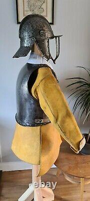 Brilliant 17th Century English Civil War Cavalry Officer Harqbusiers Half Armour