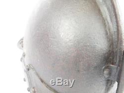 Brilliant Antique 17th Century Zischagge English Civil War Lobster Pot Helmet