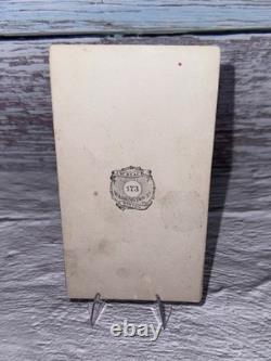 CDV Image Of Unidentified Union Soldier, Wearing Leather Gloves, Original 1860s