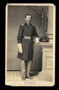 CDV PHOTO CIVIL WAR 88TH OHIO INFANTRY OFFICER PHOTOGRAPHER 1860s SOLDIER