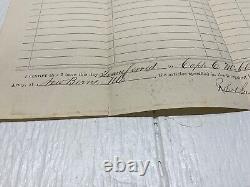 CIVIL WAR 101st PENNSYLVANIA SHELTER TENTS ISSUED 1865 NEW BERN N. C. SGN 1888