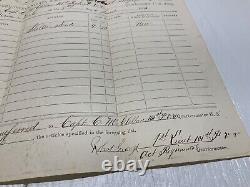 CIVIL WAR 101st PENNSYLVANIA SHELTER TENTS ISSUED 1865 NEW BERN N. C. SGN 1888