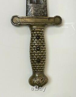 CIVIL WAR 1832 Foot Artillery Sword N. P. Ames, Springfield, Mass Dated 1836