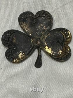 CIVIL WAR 3 LEAF SHAMROCK INSIGNIA Worn By The Irish. Sew-on