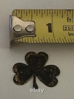 CIVIL WAR 3 LEAF SHAMROCK INSIGNIA Worn By The Irish. Sew-on