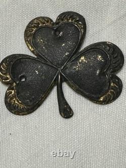 CIVIL WAR 3 LEAF SHAMROCK INSIGNIA Worn By The Irish. Sew-on