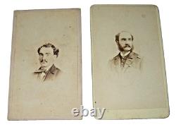 CIVIL WAR 4 CDVs ASST. ENGINEER HORACE A. GREEN US REVENUE CUTTER SERVICE