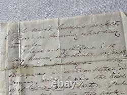 CIVIL WAR 4h CT RGT LETTER & ENVELOPE VA 1861 2 PC PATRIOTIC STATIONARY @261