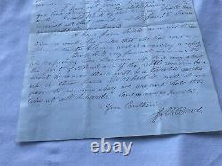 CIVIL WAR 58th RGT MASS VOL BEFORE PETERSBURG EXPECTING SHERMAN & A SMASH e23