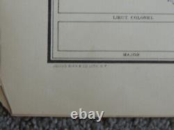CIVIL WAR ATLAS 1895- Lithograph Plate #172 Union and Confederate Uniforms