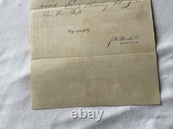 CIVIL WAR CAPTURED SABINE CROSSROADS & WOUNDED 23d WISCONSIN POW PAY @258