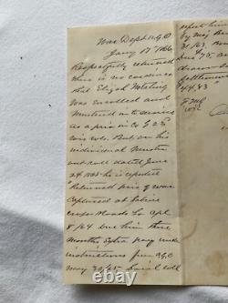 CIVIL WAR CAPTURED SABINE CROSSROADS & WOUNDED 23d WISCONSIN POW PAY @258