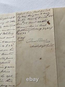 CIVIL WAR CAPTURED SABINE CROSSROADS & WOUNDED 23d WISCONSIN POW PAY @258