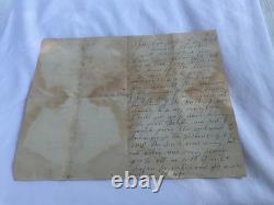 CIVIL WAR CSA LETTER 31st MISS. BATTLE NEAR BATON ROUGE LA, RAILROAD BLOODY SICK