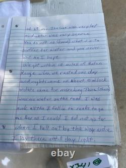 CIVIL WAR CSA LETTER 31st MISS. BATTLE NEAR BATON ROUGE LA, RAILROAD BLOODY SICK