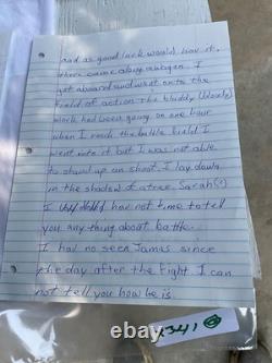 CIVIL WAR CSA LETTER 31st MISS. BATTLE NEAR BATON ROUGE LA, RAILROAD BLOODY SICK