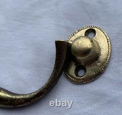 CIVIL WAR ERA Brass Antique Hardware Chippendale Colonial Drawer Pull 3 center