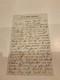 CIVIL WAR ERA US SANITARY COMMISSION LETTER 1867 BUREAU WEST 12th STREET. #93
