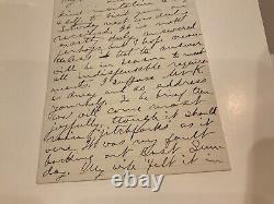 CIVIL WAR ERA US SANITARY COMMISSION LETTER 1867 BUREAU WEST 12th STREET. #93
