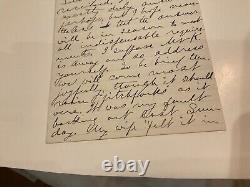 CIVIL WAR ERA US SANITARY COMMISSION LETTER 1867 BUREAU WEST 12th STREET. #93