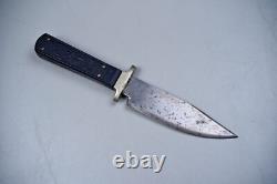 CIVIL WAR FIGHTING KNIFE BY ROGERS, SHEFFIELD withLADY LIBERTY GUTTA PERCHA HANDLE