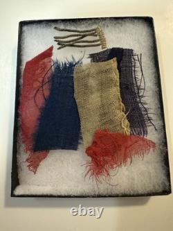 CIVIL WAR FLAG FRAGMENT LOT EX-AUCTION (71st PA, Captured, + Others)