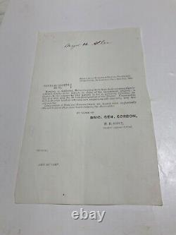CIVIL WAR FLORIDA JACKSONVILLE HORSE RACES 1864 ORDER SIGNED 17h CONN SGD 1813
