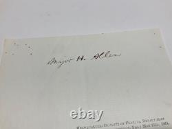 CIVIL WAR FLORIDA JACKSONVILLE HORSE RACES 1864 ORDER SIGNED 17h CONN SGD 1813