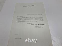 CIVIL WAR FLORIDA JACKSONVILLE HORSE RACES 1864 ORDER SIGNED 17h CONN SGD 1813