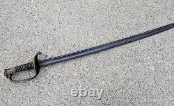 CIVIL WAR FOOT OFFICERS SWORD Original (NOT A REPLICA)