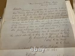 CIVIL WAR GEN FRENCH 1864 UNION PICKETT LINE GENERAL ORDER 3d ARMY CIRCULAR 88