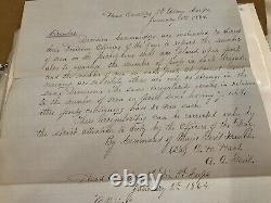 CIVIL WAR GEN FRENCH 1864 UNION PICKETT LINE GENERAL ORDER 3d ARMY CIRCULAR 88
