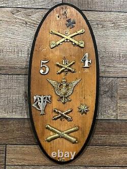 CIVIL WAR / INDIAN WARS / WW1 Era Pin Lot AS FOUND from Estate Of WW2 Vet