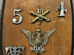 CIVIL WAR / INDIAN WARS / WW1 Era Pin Lot AS FOUND from Estate Of WW2 Vet