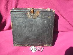 CIVIL WAR INFANTRY LEATHER BOX BACKPACK/HAVERSACK 13th REGIMENT