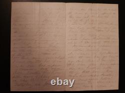 CIVIL WAR LETTER Gettysburg! 2nd Corps Artillery Never been whipped