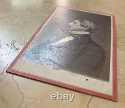 CIVIL WAR LINCOLN'S SEC. Of STATE WILLIAM H. SEWARD BRADY 1862 PHOTO CDV