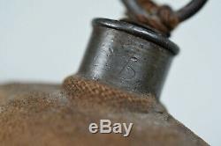 CIVIL WAR M1858 SMOOTH SIDE CANTEEN withCOVER & STRAP RECOVERED 1st MANASSAS