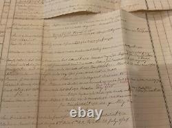 CIVIL WAR MUSTER ROLL 39h MASS VOL. INF. WELDON RR PETERSBURG LIST POWS WOUNDED