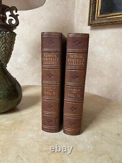 CIVIL WAR NATIONAL PORTRAIT GALLERY of EMINENT AMERICANS in 2 Vols. 1862-1865