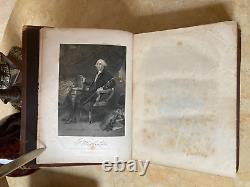 CIVIL WAR NATIONAL PORTRAIT GALLERY of EMINENT AMERICANS in 2 Vols. 1862-1865